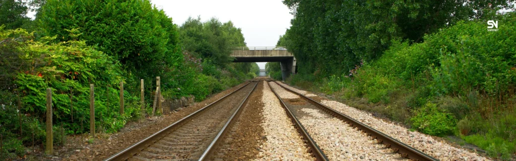 Railway wildfire detection sensors